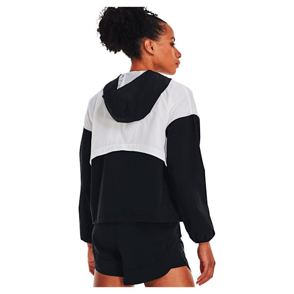 Under Armour Jakke Woven Graphic Hvid,Sort S Kvinde