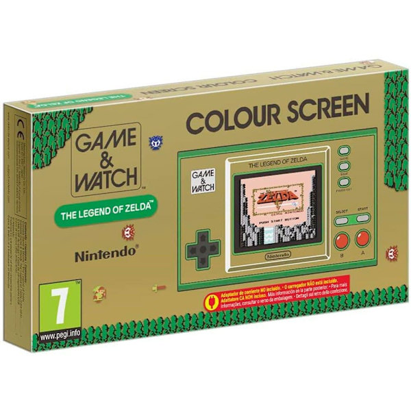 Nintendo Game&watch The Legend Of Zelda Flerfarvet PAL / EU Plug