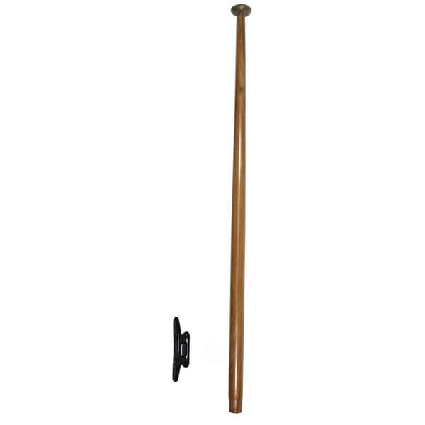 Goldenship Tiikkitangon Lippu Ruskea 120 cm