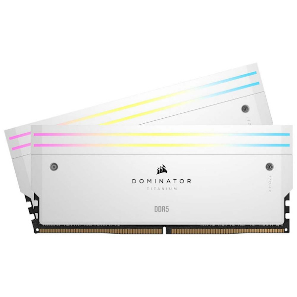 Corsair Hukommelse Ram Dominator Titanium Cmp64gx5m2x6600c32w 64gb 2x32gb Ddr5 6600mhz
