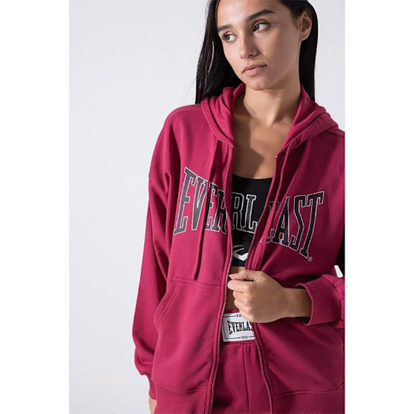 Everlast Logo Sweatshirt Med Lynlås  S Kvinde