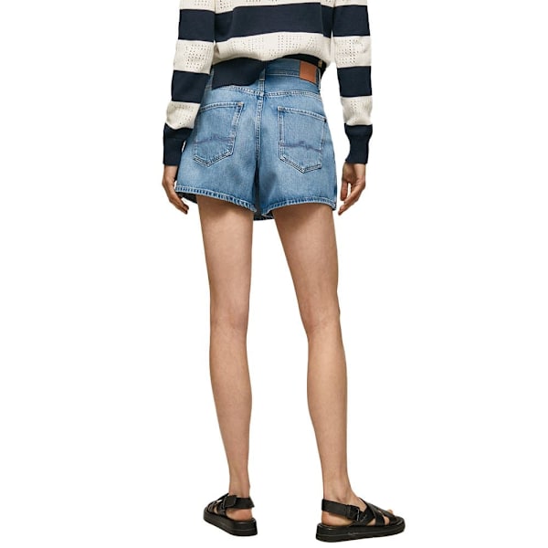 Pepe Jeans Tammy 1/4 Denimshorts Blå 28 Kvinde