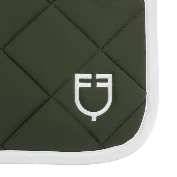 Equestro White Line Edition Technical Hoppsadlar Grönt Pony