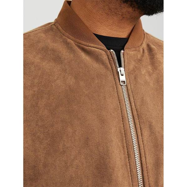 Jack & Jones Jakke Rocky Faux Suede Brun 4XL / Regular Mand