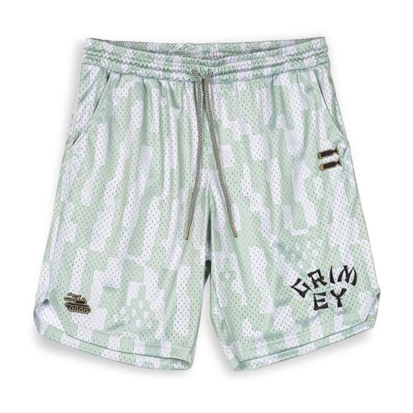 Grimey Lucky Dragon Basket Shorts Grönt XL Man