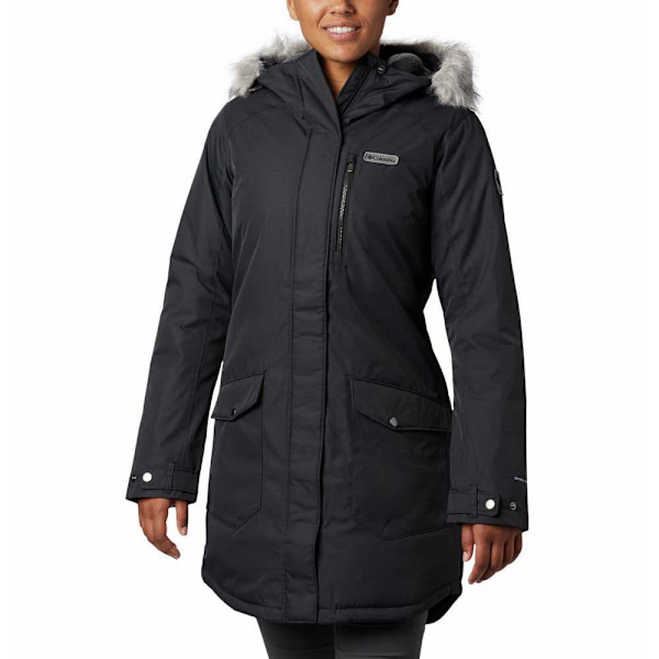 Columbia Langt Isoleret Suttle Mountain Sort L Kvinde