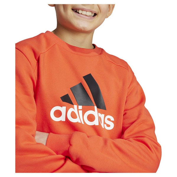 Adidas Essentials Big Logo Fleece Jogger Set Orange 7-8 Years Pojke