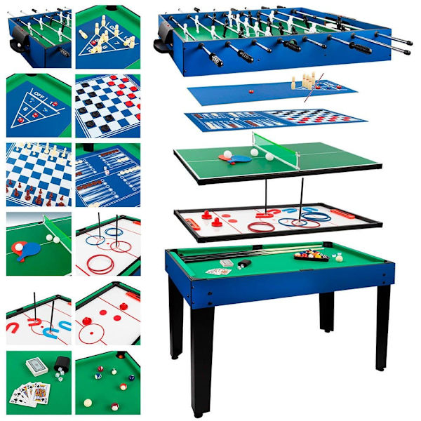 Cb Games Billiar Table Multi Game 12 In 1 Flerfärgad 104x57.5x69 cm