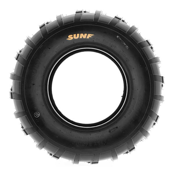 Sun-f Atv Rengas A-010 Tl 70j Hopeinen 25 X 10 / R12