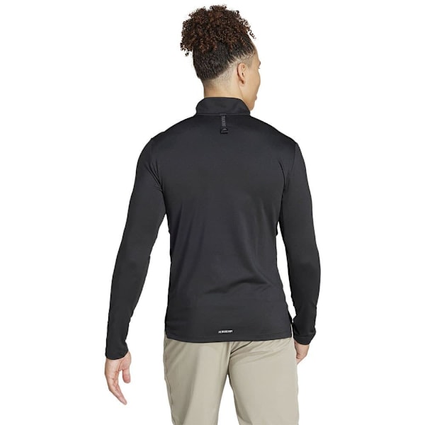 Adidas Puoliksi Vetoketjullinen Pusero Workout Musta S Mies