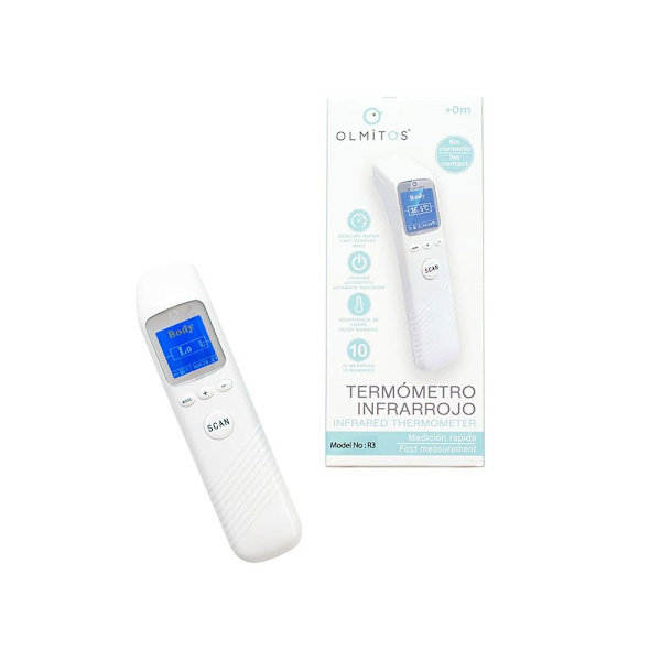Olmitos Infraröd Termometer Vit