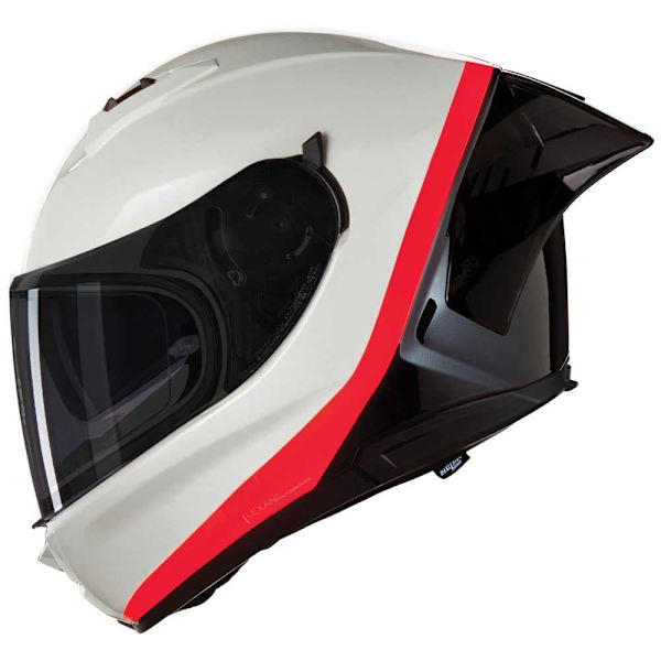 Nolan N60-6 Sport Verniciatura Speciale Fullface-hjelm Hvid M
