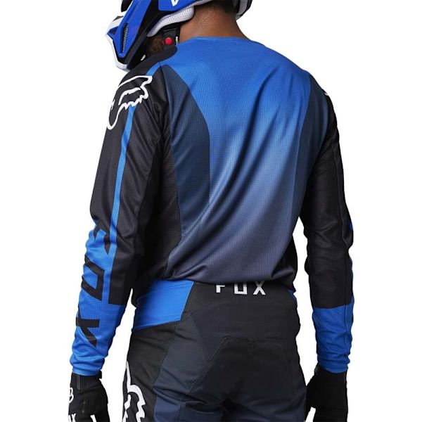 Fox Racing Mx Långärmad Tröja 180 Leed Blå XL Man