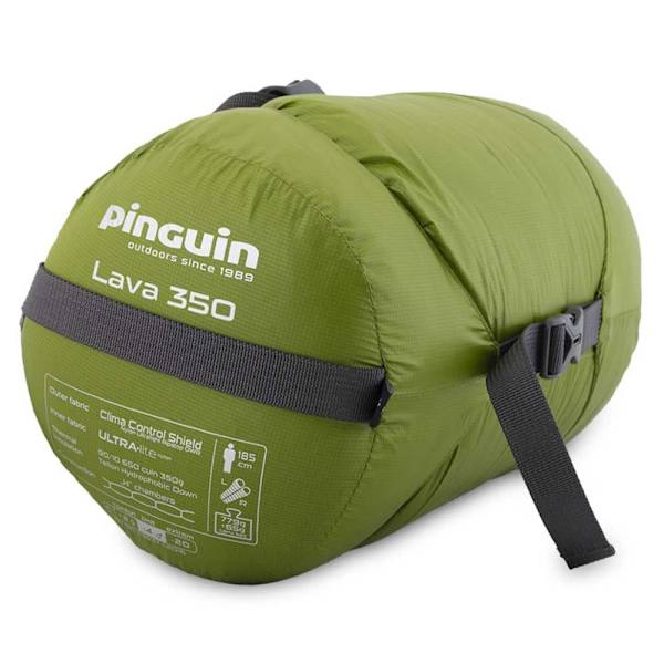 Pinguin Sovsäck Lava 350 Grönt Regular / Left Zipper