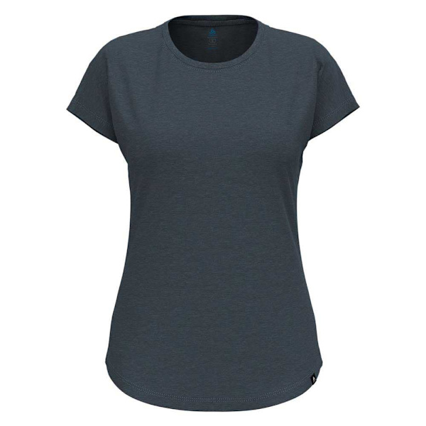 Odlo Essential Natural Tee Lyhythihainen T-paita Harmaa XL Nainen