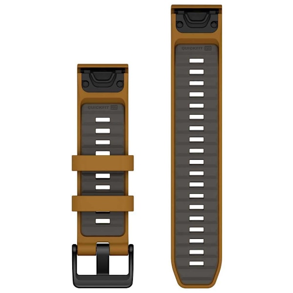 Garmin Quickfit® 22 Silikonesnor Brun