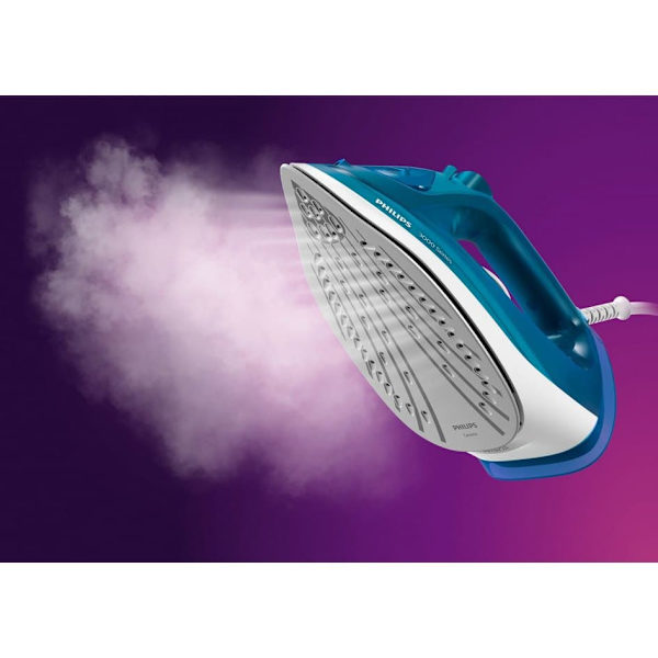 Philips Damp Jern Easyspeed Advanced 2600w Blå