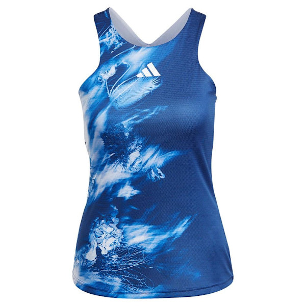 Adidas Ärmlös T-shirt Mel Blå XS Kvinna