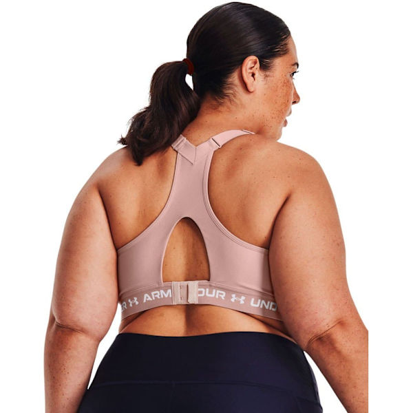 Under Armour Top Høj Support Crossback Rosa 110 / C Kvinde