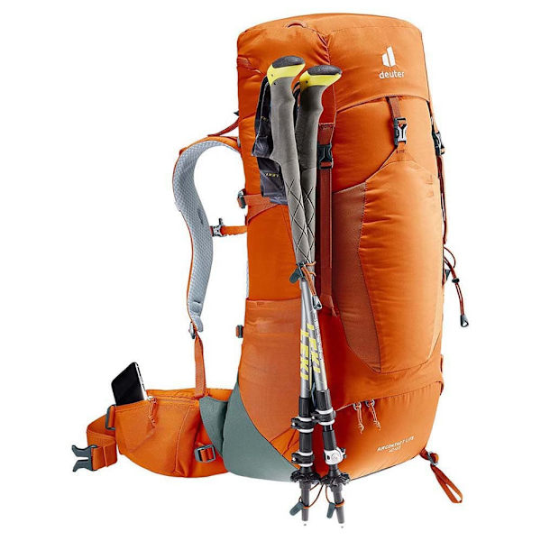 Deuter Reppu Aircontact Lite 40+10l Oranssi