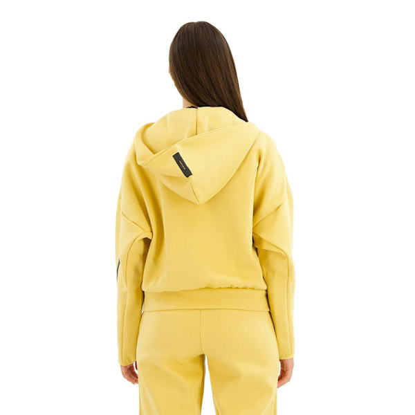 Adidas Z.n.e Sweatshirt Med Dragkedja Gul M / Regular Kvinna