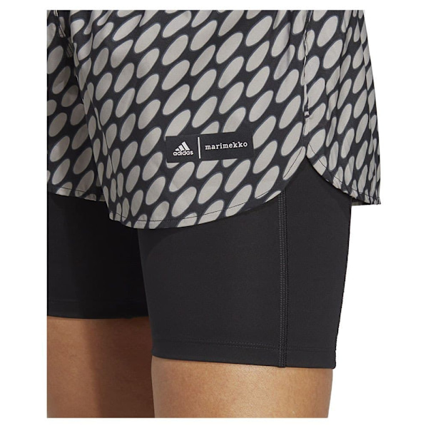 Adidas Shorts Marimekko 2 In 1 Brun,Sort XS Kvinde