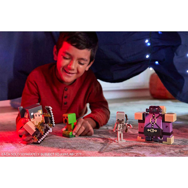 Minecraft Assorterede Nervøse Figurer Figur Legends Pack 2 Gylden