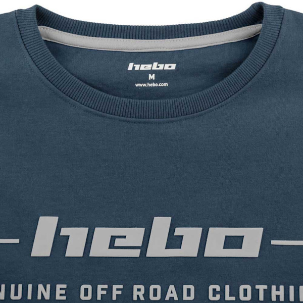 Hebo Sweatshirt Factory Blå S Mand