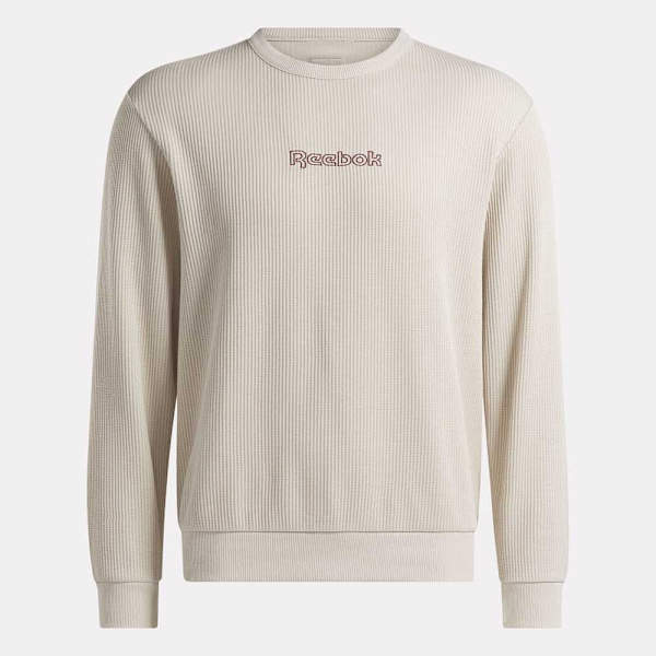 Reebok Classics Tröja Ri Vs Waffle Beige M Man