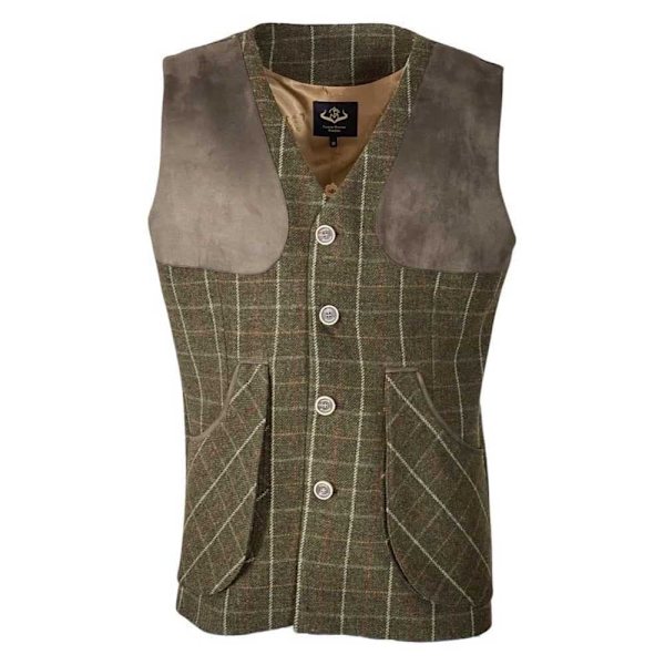 Pasion Morena Tweed Skydevest 702652 Brun 4XL