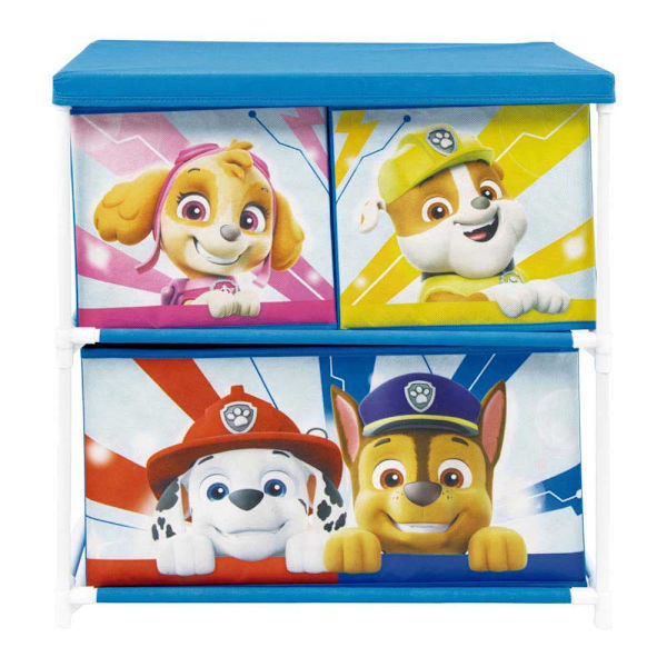Paw Patrol Låda Förvaringshylla 3 Flerfärgad