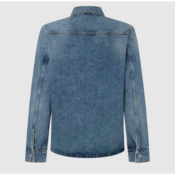 Pepe Jeans Pm308585 Päällyspaita Sininen M Mies
