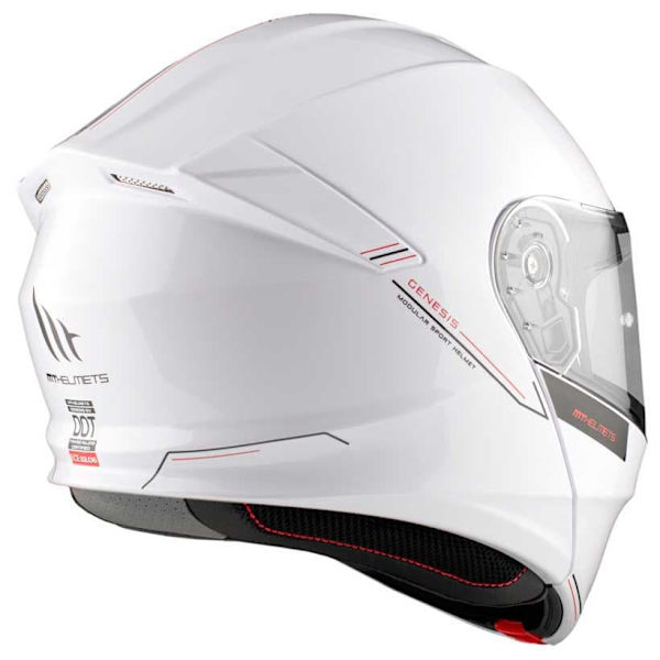 Mt Helmets Genesis Sv Modulær Hjelm Transparent M