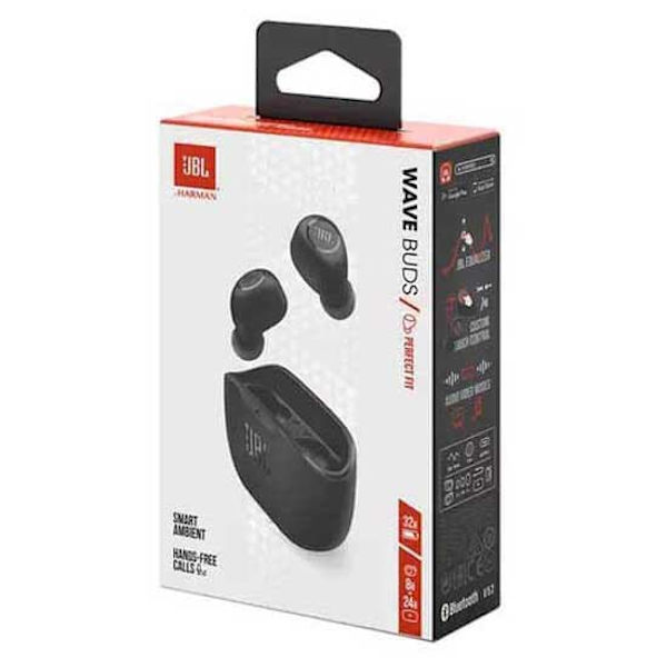 Jbl Wave Buds Langattomat Kuulokkeet Musta