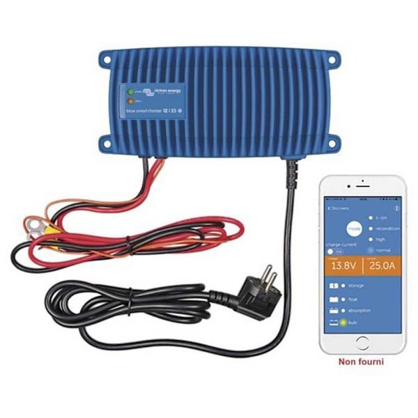 Victron Energy Oplader Smart Ip67 25a 12v Transparent 99 x 219 x 65 mm