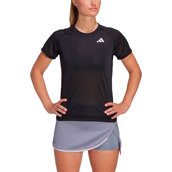 Adidas Kortärmad T-shirt Club Svart XS Kvinna
