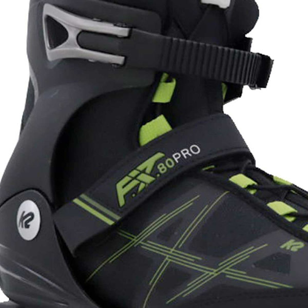 K2 Skate Inline Skøjter F.i.t. 80 Pro Sort EU 44