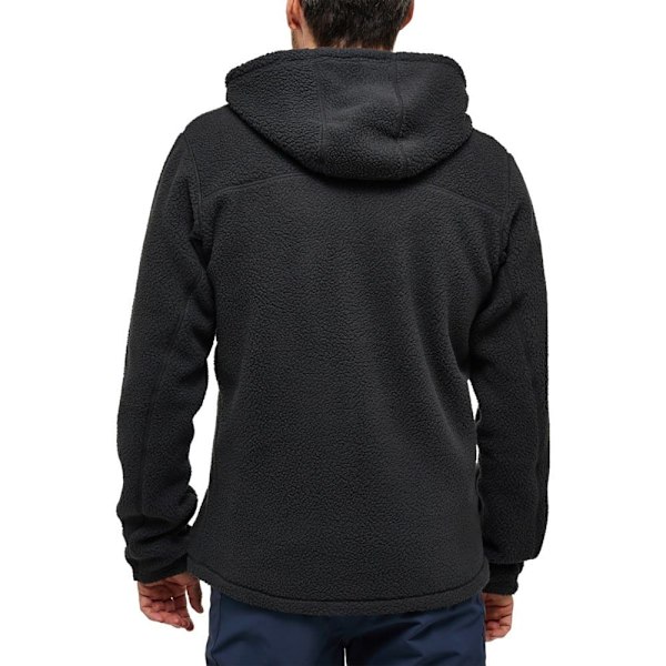 Haglofs Hættetrøje Fleece Malung Pile Sort L Mand