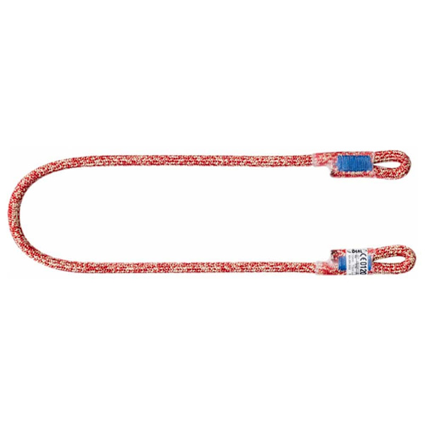 Beal Rep Volcano 8 Mm Röd,Vit 90 m
