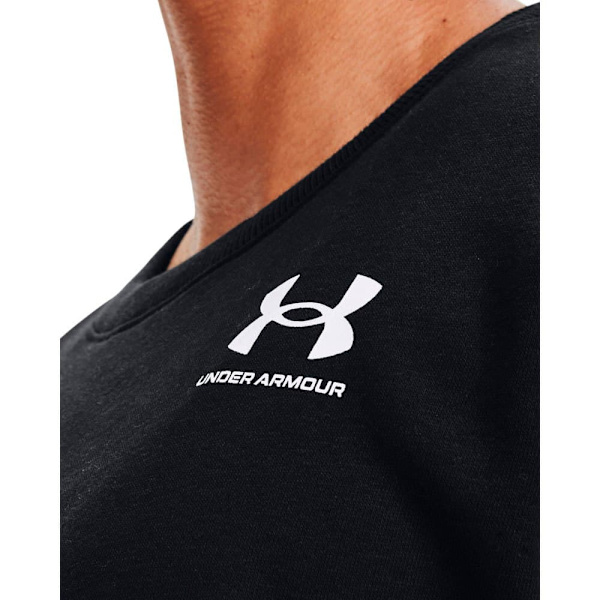 Under Armour Tröja Rival Fleece Oversize Crew Svart S Kvinna