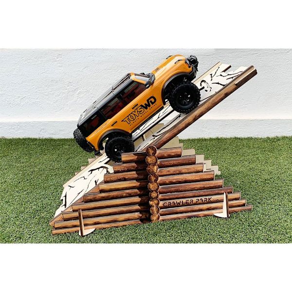 Crawler Park Gungbräda Hinder Rc 1/10 Flerfärgad