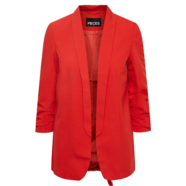 Pieces Blazer Boss 3/4 Röd XL Kvinna