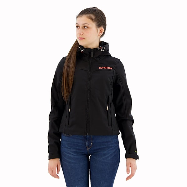 Superdry Takki Soft Shell Trekker Musta 2XS Nainen