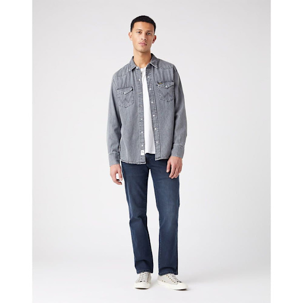 Wrangler Pitkä Jean Greensboro Sininen 33 / 30 Mies