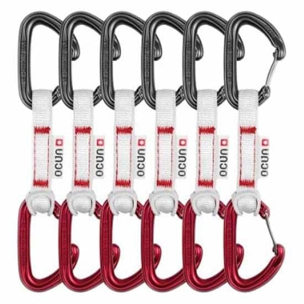 Ocun Nopea Arvonta Kestrel Qd Bio 15 Mm 6 Units Punainen 10 cm