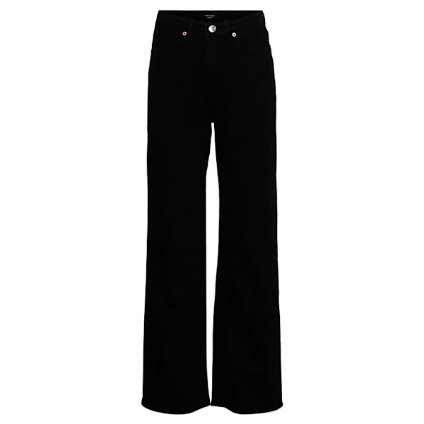 Vero Moda Tessa Wide Fit Jeans Sort 27 / 32 Kvinde