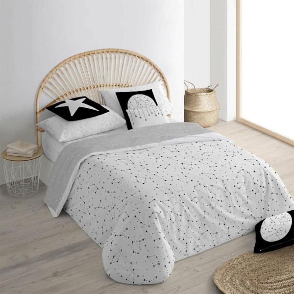 Ripshop Nordic Cotton Case Constellations For Seng 200x200 Cm