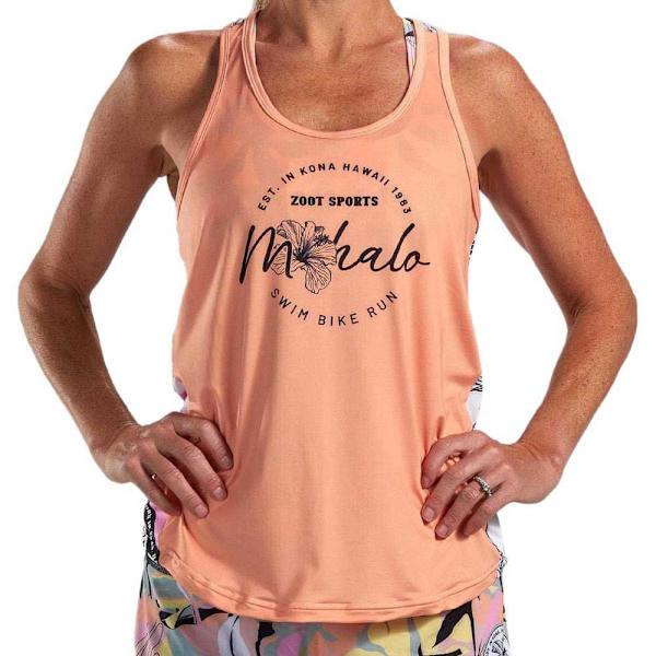 Zoot T-shirt Ltd Singlet Orange S Kvinde