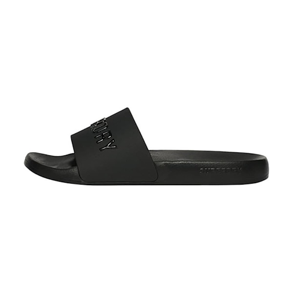 Superdry Logo Vegan Pool Klipklapper Sort EU 40-41 Kvinde