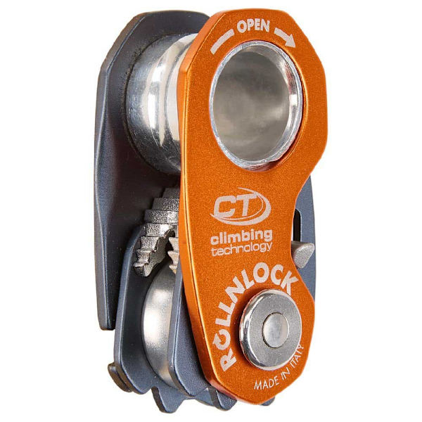 Climbing Technology Remskiva Roll N Lock Orange
